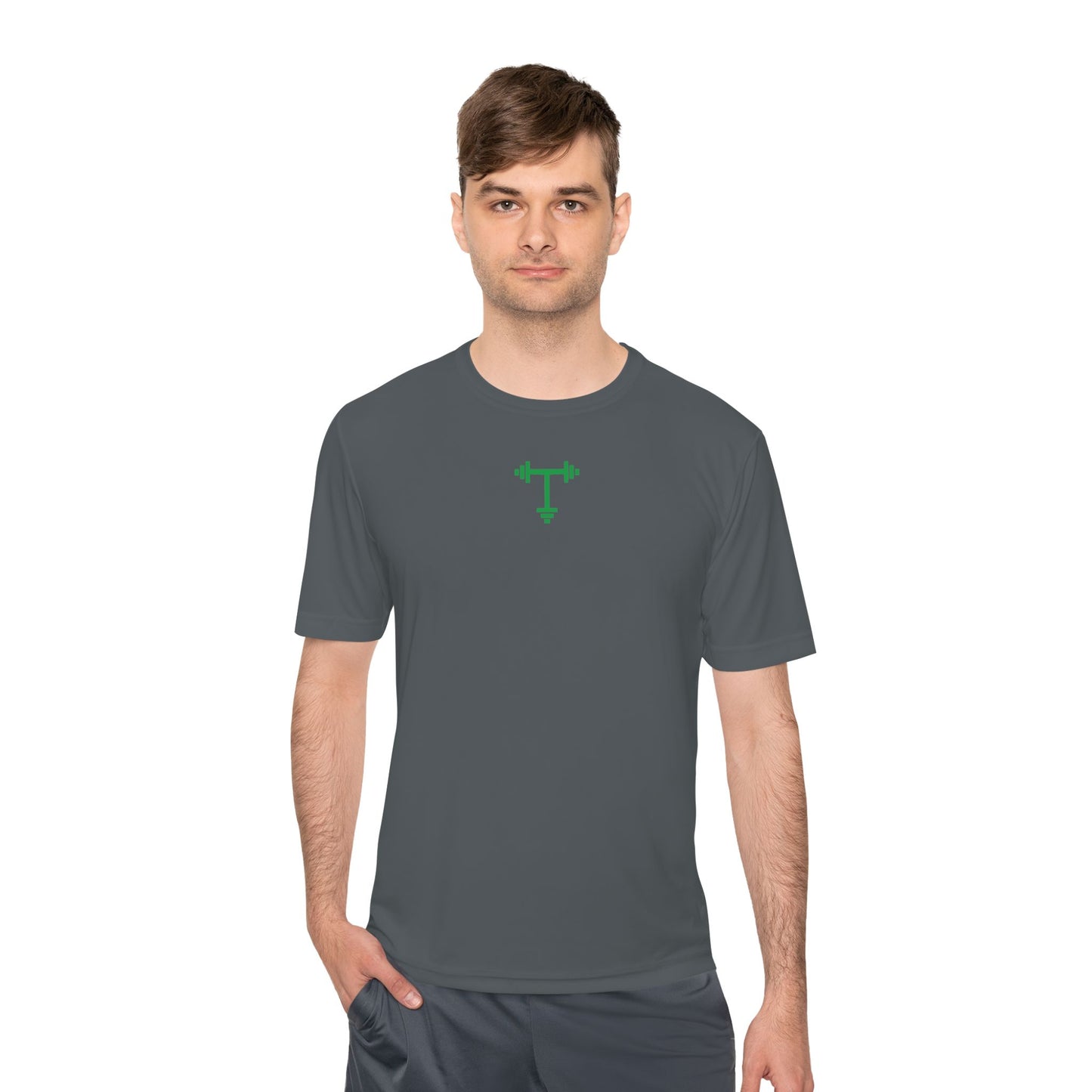 Unisex Moisture-Wicking Fitness Tee - 'No Days Off' Workout Shirt