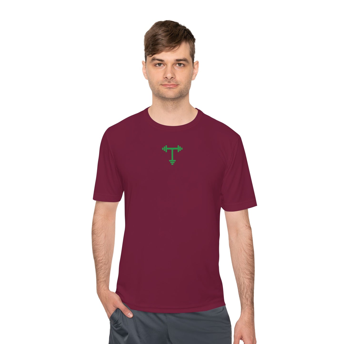 Unisex Moisture-Wicking Fitness Tee - 'No Days Off' Workout Shirt