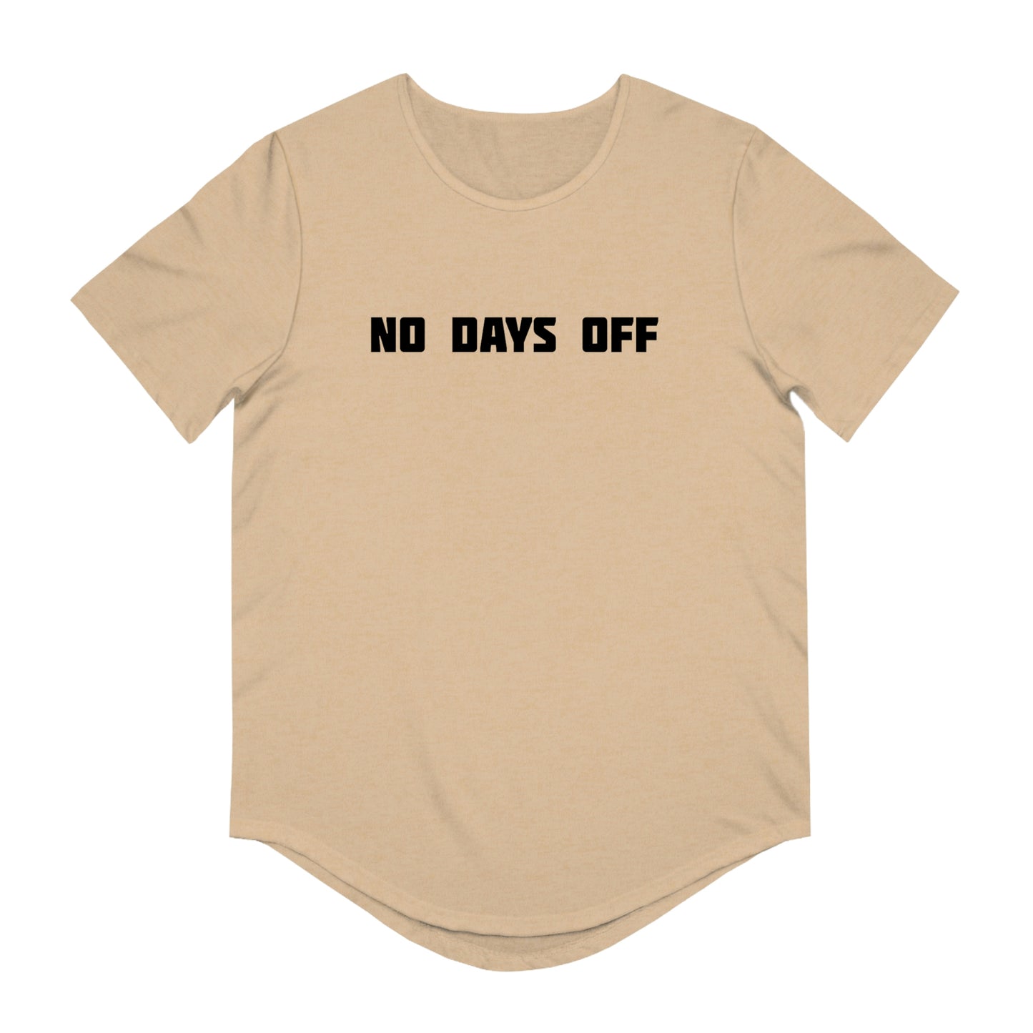 Men's Jersey Curved Hem Tee
