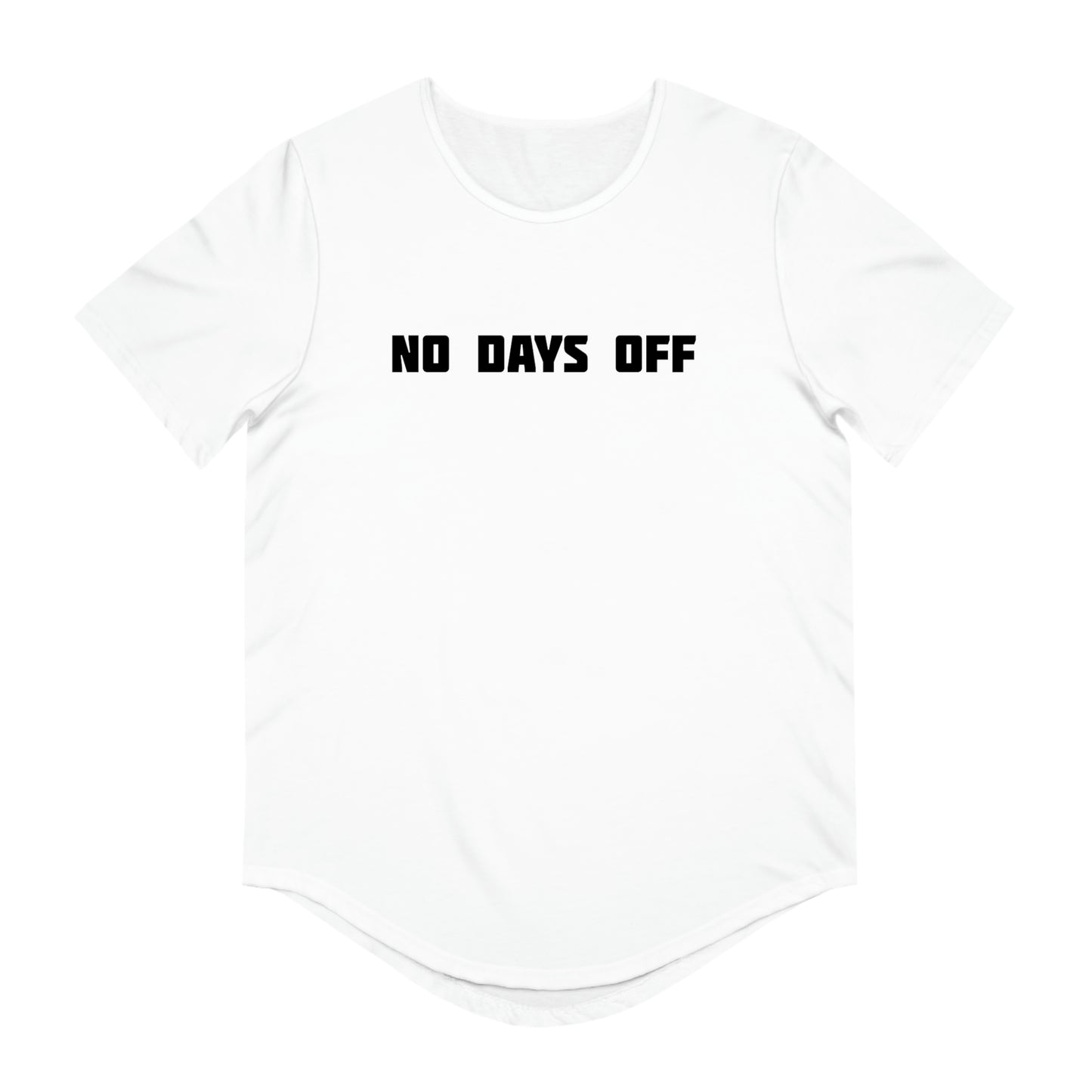 Men's Jersey Curved Hem Tee