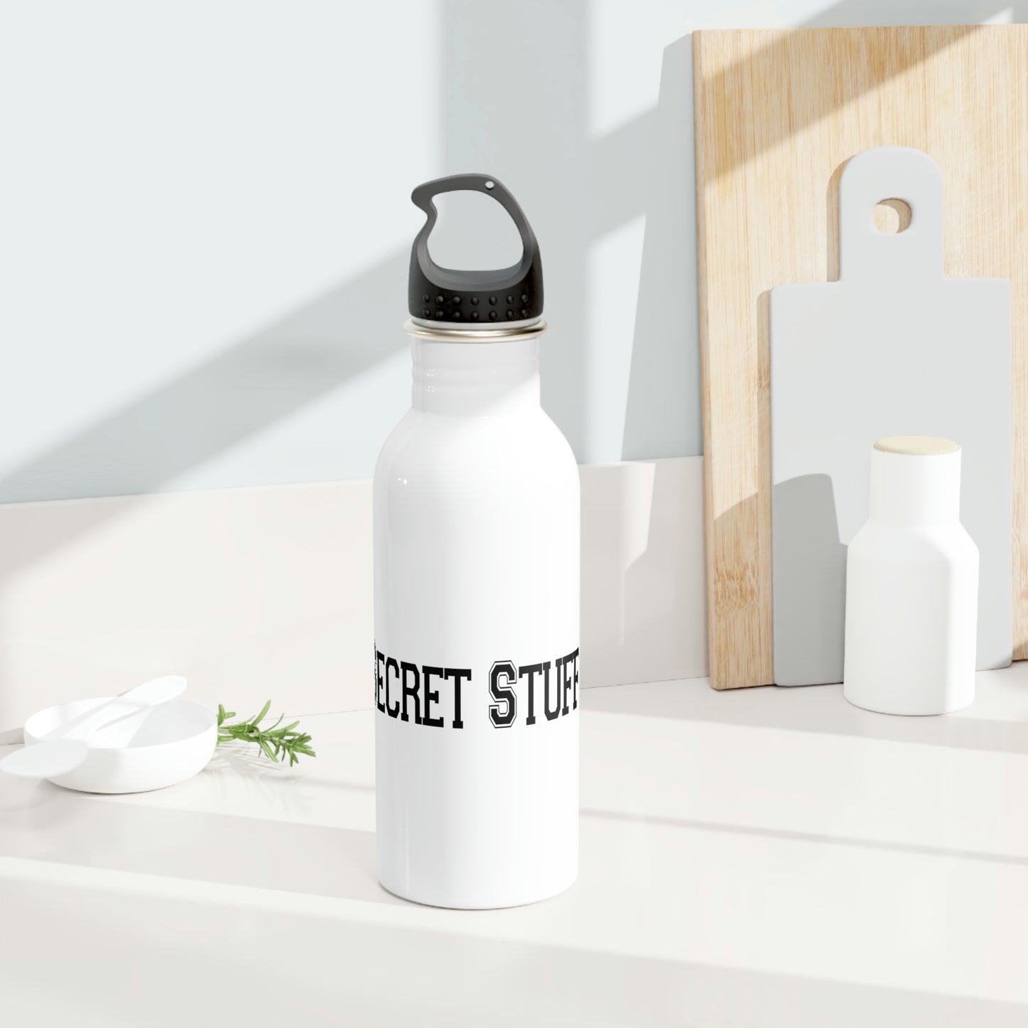 Secret Stuff Stainless Steel Water Bottle