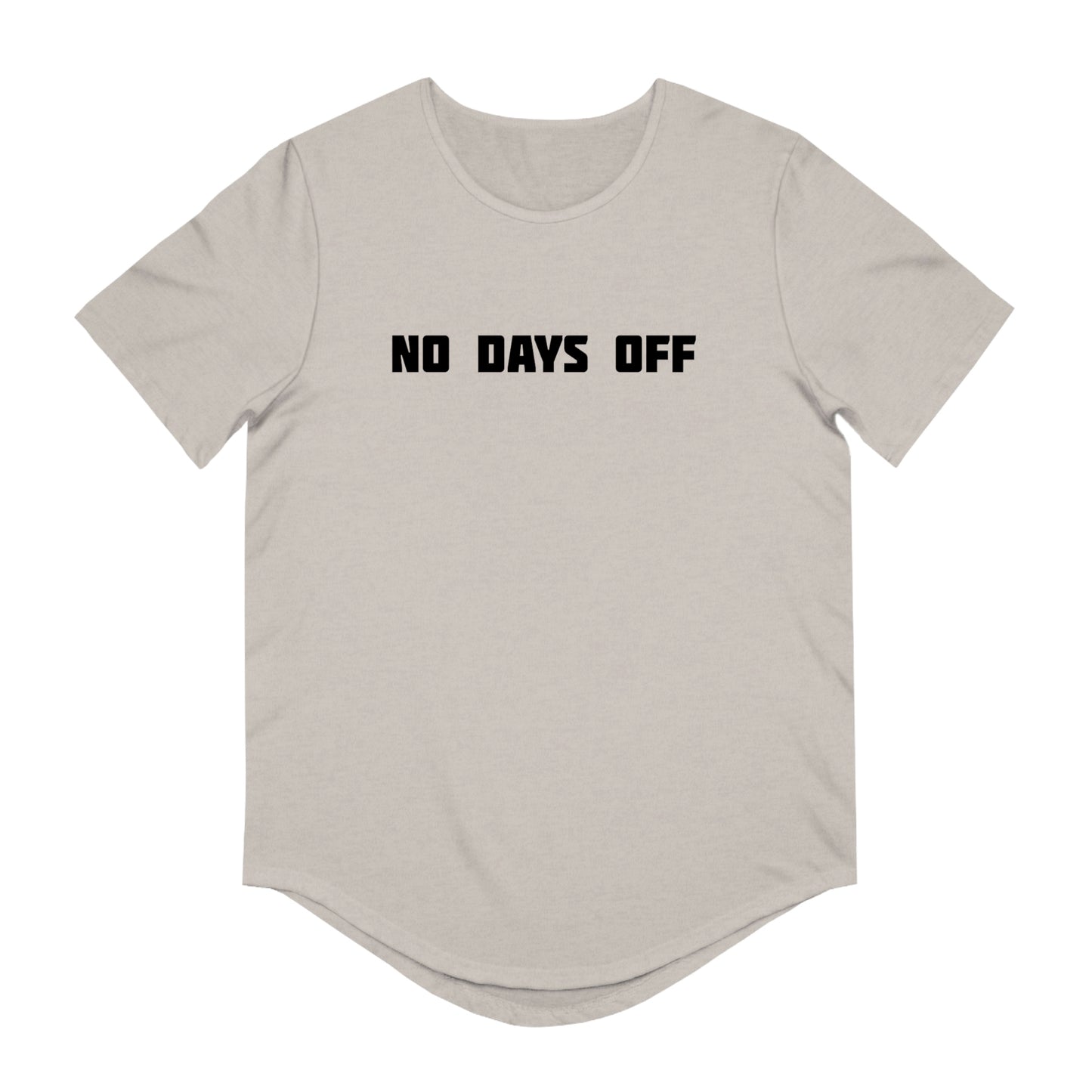 Men's Jersey Curved Hem Tee