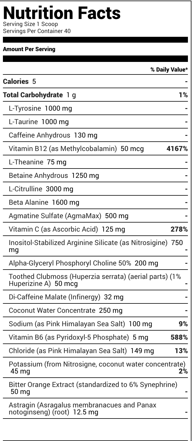 Raw Nutrition Thavage Pre-Workout - Dragon Fruit