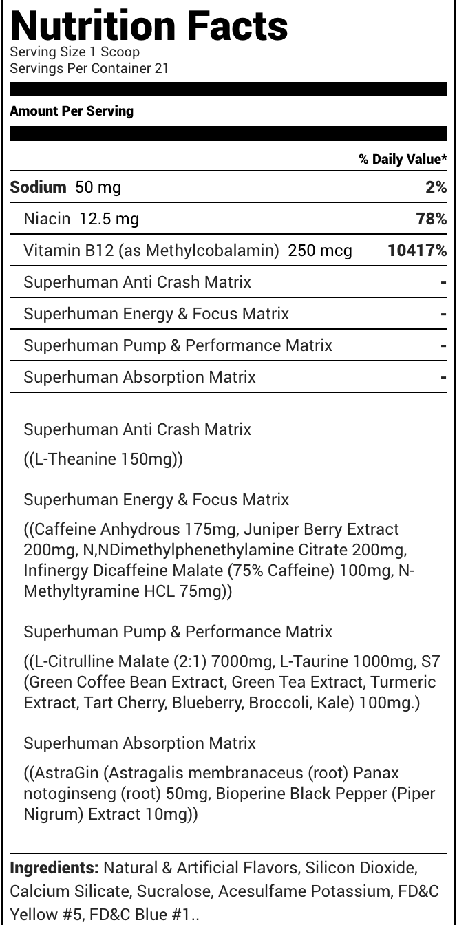 Alpha Lion - Superhuman Supreme - Hulk Juice
