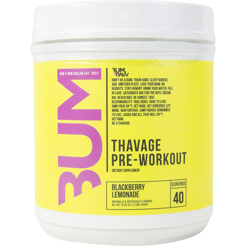 Raw Nutrition Thavage Pre-Workout - Blackberry Lemonade