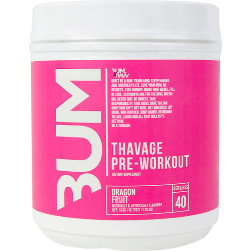Raw Nutrition Thavage Pre-Workout - Dragon Fruit