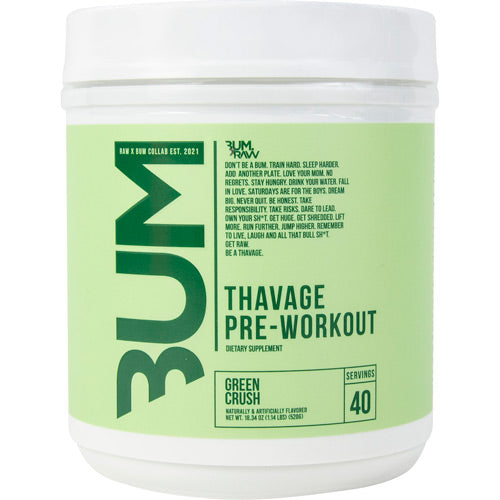 Raw Nutrition Thavage Pre-Workout - Green Crush