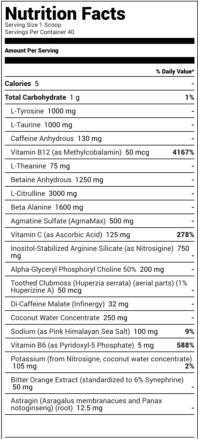 Raw Nutrition Thavage Pre-Workout - Green Crush