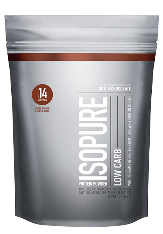 Isopure Whey Isolate Protein Powder - Dutch Chocolate