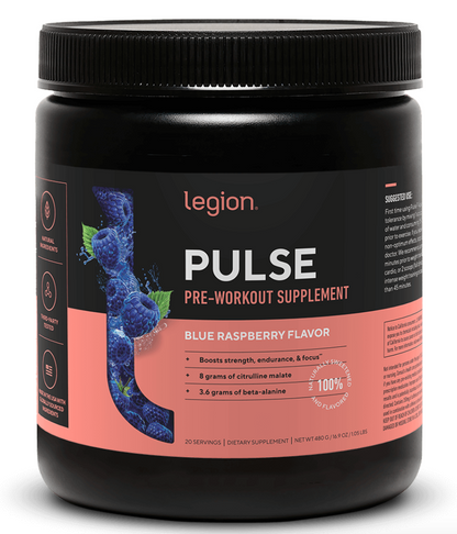 Legion Pulse Pre-Workout - Blue Raspberry