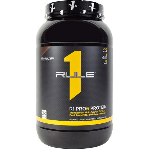 Rule One Proteins - R1 PRO6 Protein - Chocolate Fudge