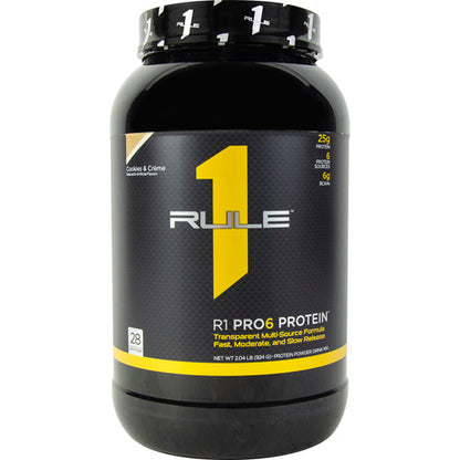 Rule One Proteins - R1 PRO6 Protein - Cookies and Cream