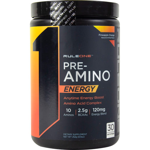 Rule One Proteins - Pre-Aminos Energy - Pineapple Orange