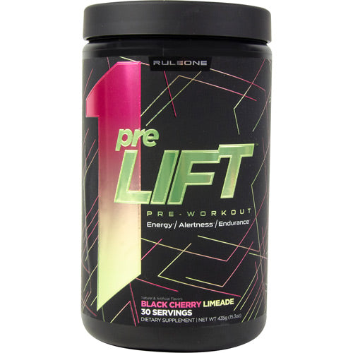 Rule One Proteins - R1 PreLift Black - Cherry Limeade